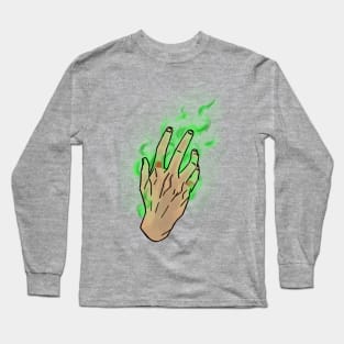 Fireball (Green) Long Sleeve T-Shirt